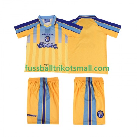 Fußballtrikots Chelsea 1995 Retro Kinder 1997 Kurzarm Auswärts-trikot kaufen